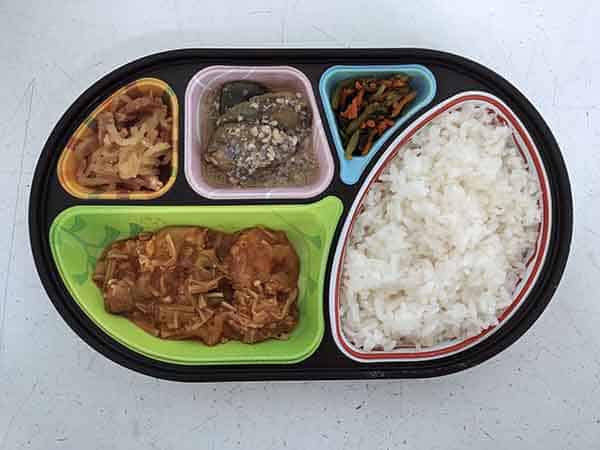 4月25日の夕食メニュー