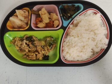 8月24日の夕食メニュー